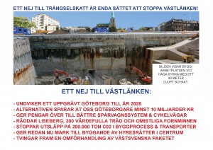 Stoppa västlänken - Rösta Nej till trängselskatt